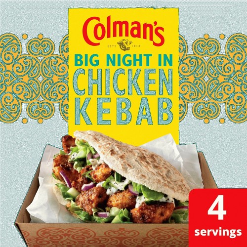 Colman's Chicken Kebab