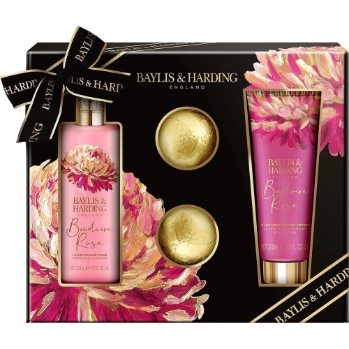 Baylis & Harding Boudoire Rose 4 Piece Gift Set (4) Compare Prices