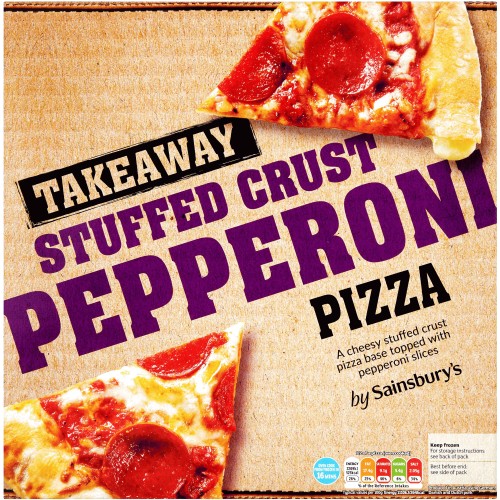 Takeaway Stuffed Crust Pepperoni Pizza