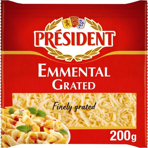 President Finely Grated Emmental Cheese