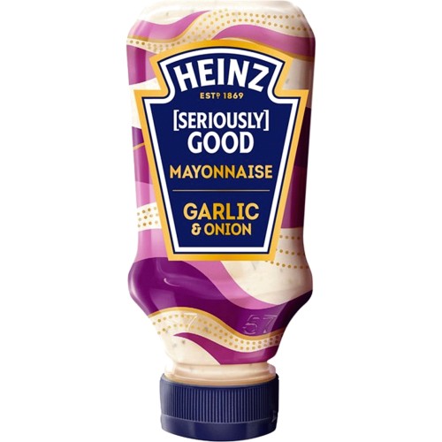 Heinz Seriously Good Garlic & Caramelised Onion Mayonnaise (220ml) Compare Prices & Where To