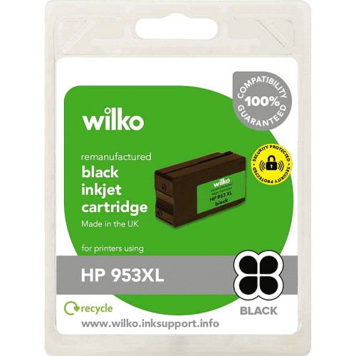 Wilko HP 953XL Black Remanufactured Inkjet Cartridge - Compare Prices &  Where To Buy 