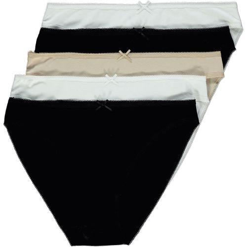 Black White & Nude High Leg Knickers Size 20 (5) Compare