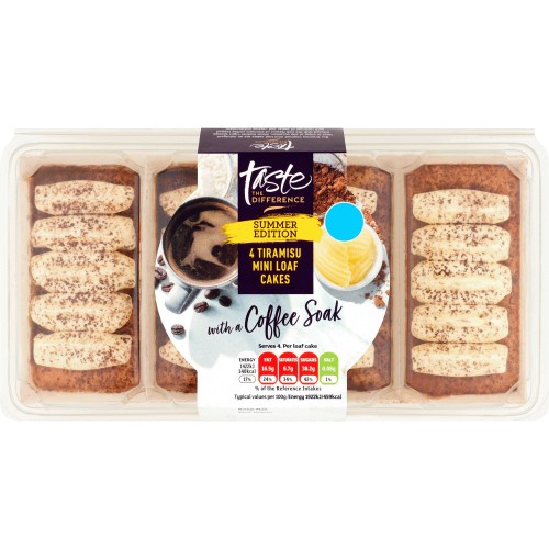 Sainsbury's Tiramisu Mini Loaf Cakes Summer Edition Taste the