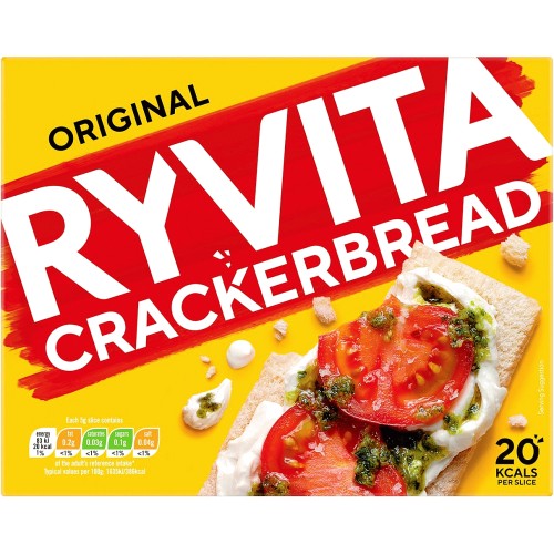 Ryvita Black Pepper Crackerbread (125g) Compare Prices & Where To Buy
