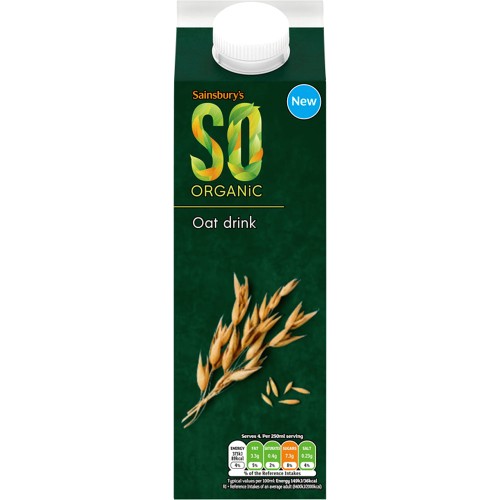 Sainsbury's Oat Drink SO Organic (1 Litre) Compare Prices & Where To