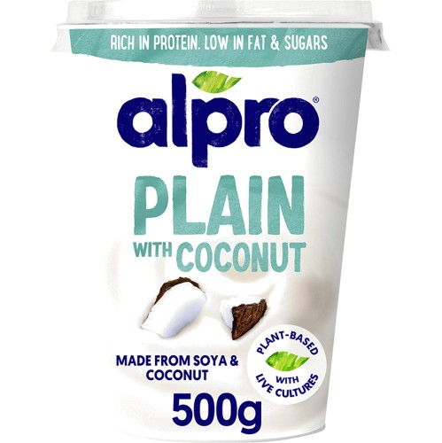 Plain With Coconut Yoghurt Alternative