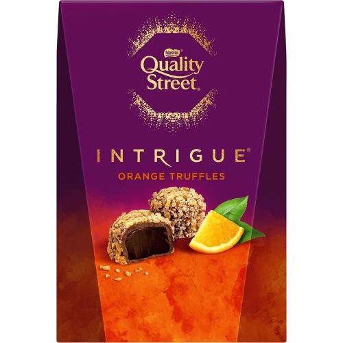 QUALITY STREET Intrigue Orange Chocolate Truffles Carton (200g