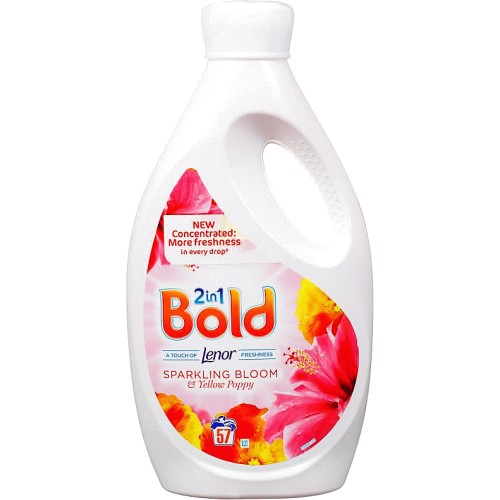 2-in-1 Liquid Detergent 57 Washes Sparkling Bloom