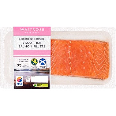 Waitrose 2 Scottish Salmon Fillets
