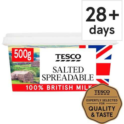 Tesco British Spreadable Salted
