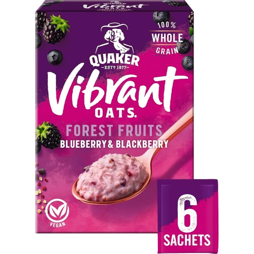 Vibrant Oats Forest Fruits Porridge Sachets