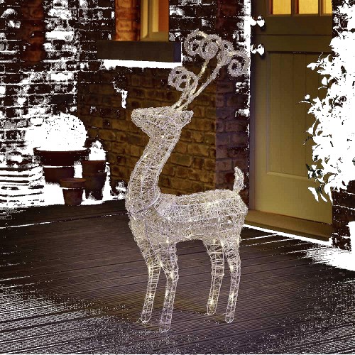 Wilko Medium Light Up Reindeer Compare Prices & Where To Buy