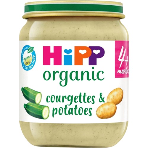 HiPP Organic Courgettes & Potatoes Jar 4 mths+