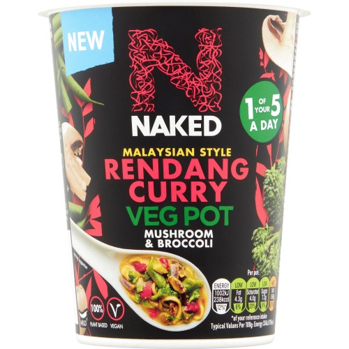 Buy Naked Korean Style BBQ Ramen Veg Pot 60g Online - Lulu 