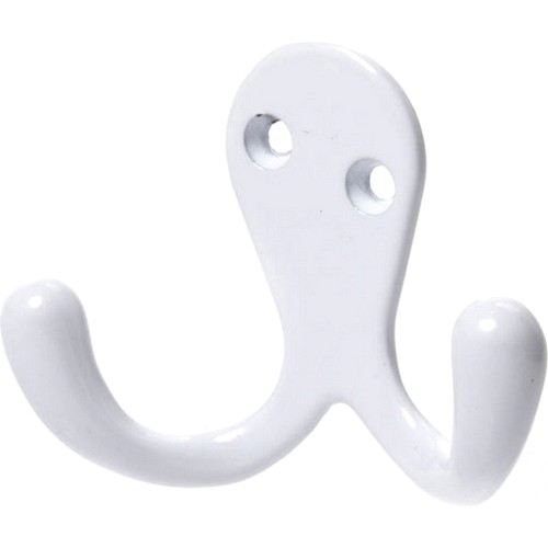 Double Robe Coat Hook White - Compare Prices & Where To Buy 