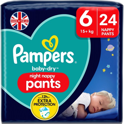 PAMPERS Baby-dry pants couches-culottes taille 6 (+15kg) 32