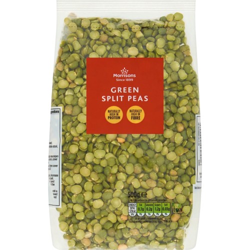 Manor Springs Organic Green Split Peas 1kg - Premium Quality, Certified Organic | Buy Now With