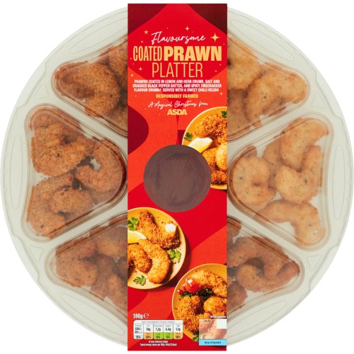 ASDA Flavoursome Coated Prawn Platter (590g) Compare Prices & Where