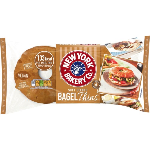 Soft Seeded Bagel Thins