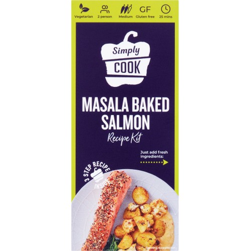 Simply Cook Masala Baked Salmon Kit (29g) - Compare Prices & Where To Buy 