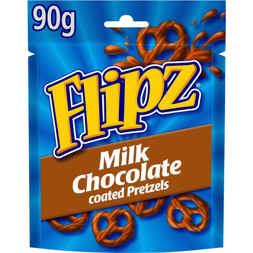 Flipz Milk Chocolate Covered Pretzels (90g) Compare Prices & Where To
