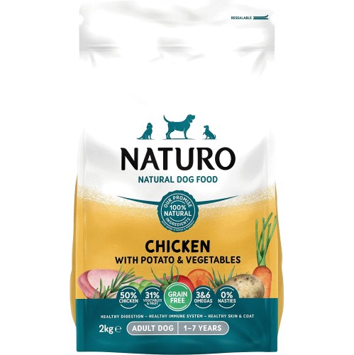 Naturo Grain Free Chicken With Potato & Vegetable