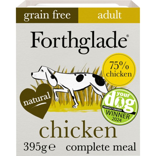 Forthglade Chicken Squash and Vegetable Grain Free Dog Food (395g)