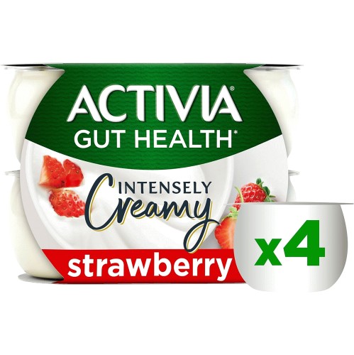 Intensely Creamy Strawberry Yogurts