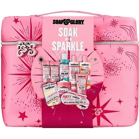 A pink case gift set
