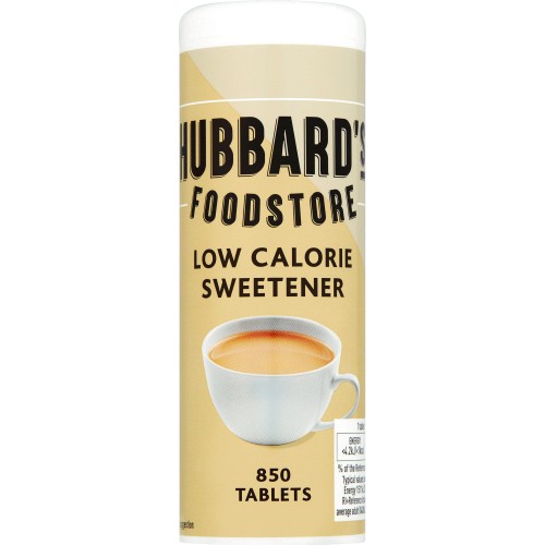 Hubbard's Foodstore Low Calorie 9Sweetener 850 Tablets (42.5g