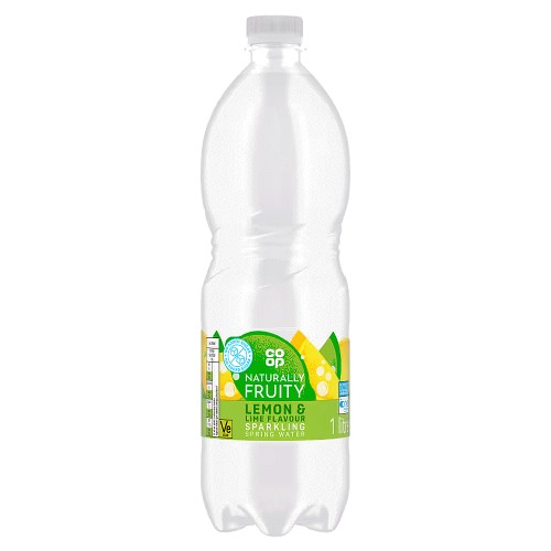 Co op Sparkling Lemon Lime Flavour Spring Water 1ltr Compare 