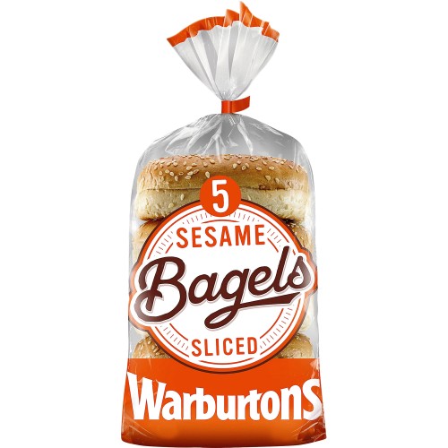 5 Sesame Bagels