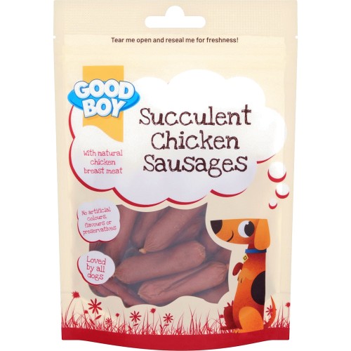 Good Boy Chicken Sausages Dog Treats 75g Compare Prices Where To Buy Trolley