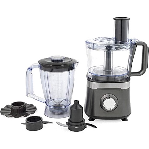 Salter EK5115GUNMETAL 2In1 Food Processor and Blender Bowl Blender