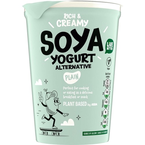 Plain Soya Yogurt
