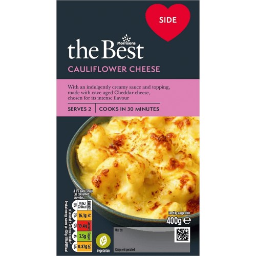 Morrisons The Best Cauliflower Cheese (400g) Compare Prices & Where