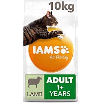 IAMS for Vitality Adult Dry Cat Food with Lamb