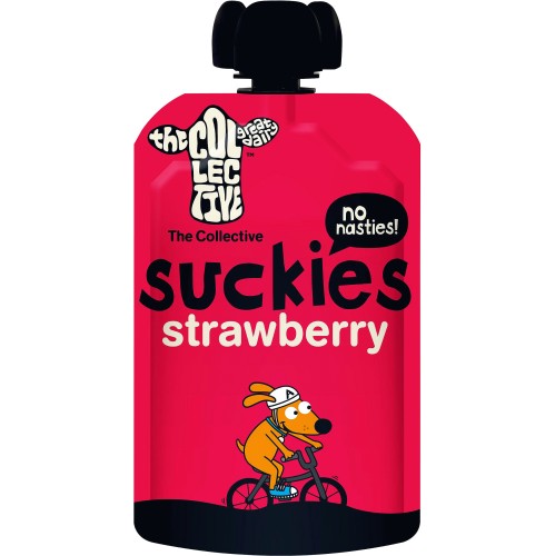 Suckies Strawberry Kids Yoghurt Pouch