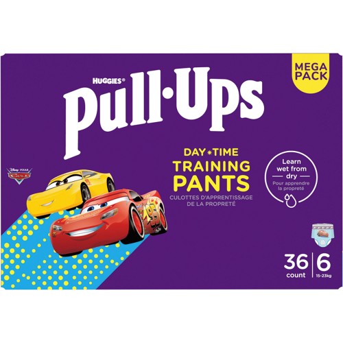 Pull-Ups Trainers Day Boys Nappy Pants Size 5-6+ (2-4 Yrs)