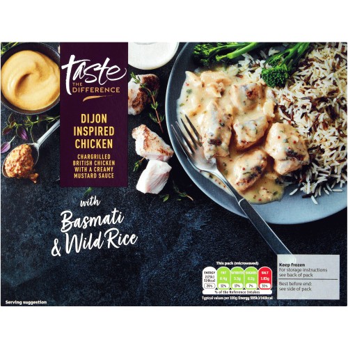 Sainsbury's Chicken Dijon & Wild Rice Taste the Difference (Meal for 1