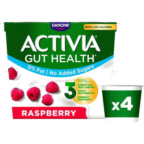 Raspberry No Added Sugar Gut Health Yogurt
