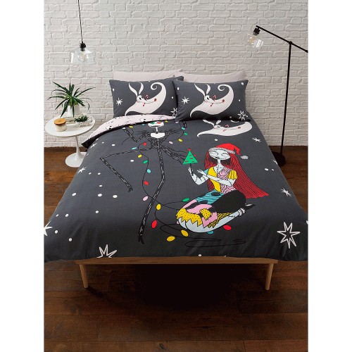 Disney The Nightmare Before Christmas Reversible King Duvet Set