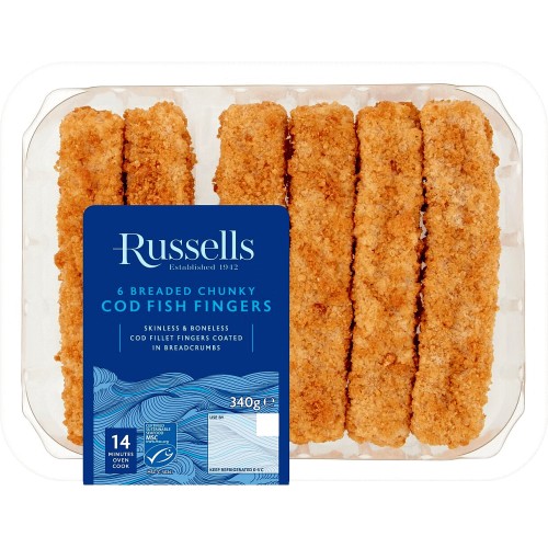 Birds Eye 30 Cod Fish Fingers 840g, Fish Fingers, Fish Cakes & Scampi