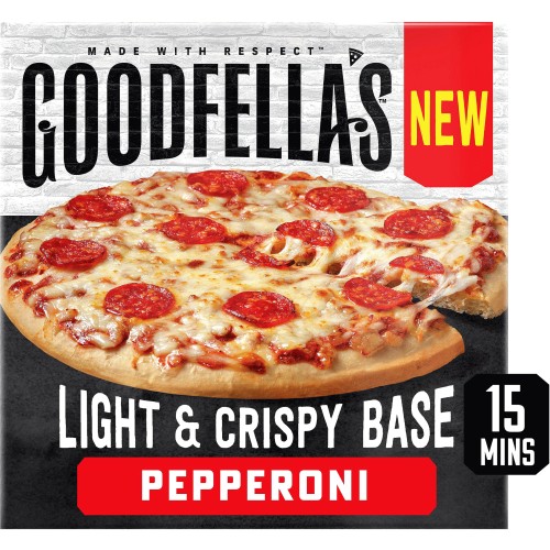 Goodfella's Light & Crispy Base Pepperoni Pizza (252g) Compare Prices
