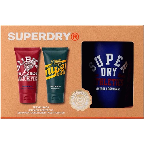 superdry original & vintage travel essentials washbag