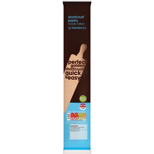 Sainsbury's Shortcrust Pastry Ready Roll (375g) Compare Prices