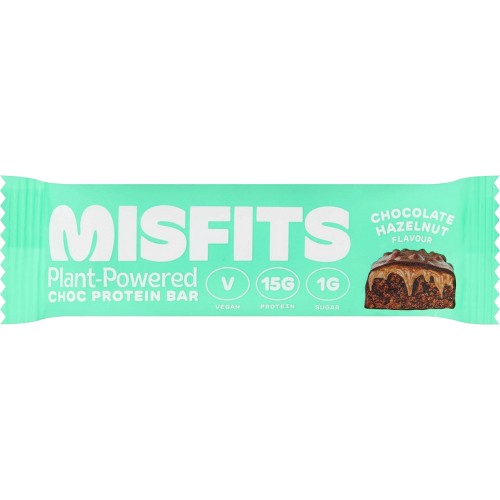 Misfits Vegan Chocolate Peanut Protein Bar (45g) Compare Prices