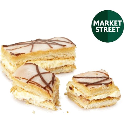 Market Street Fresh Cream & Raspberry Slices (2) - Compare Prices ...