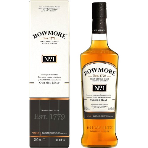 Bowmore No. 1 Single Malt Scotch Whisky (70cl) Compare Prices & Where